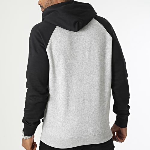 Sweat Capuche EQYFT04765 Gris Chiné Noir