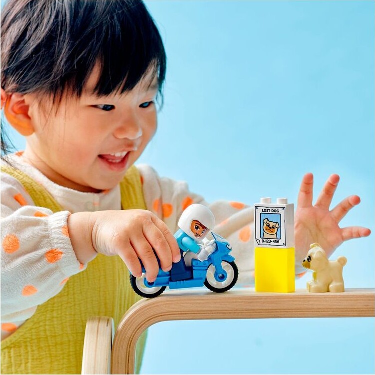 Lego Duplo - Politimotorcykel - 10967