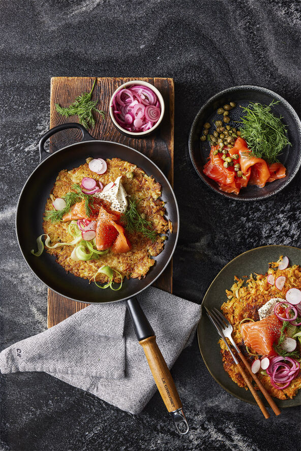 Le Creuset Ramekin m/lige sider 0,2L Black Stentøj