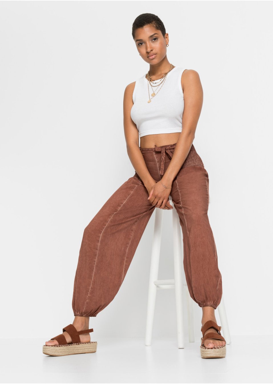 Pantalon sarouel