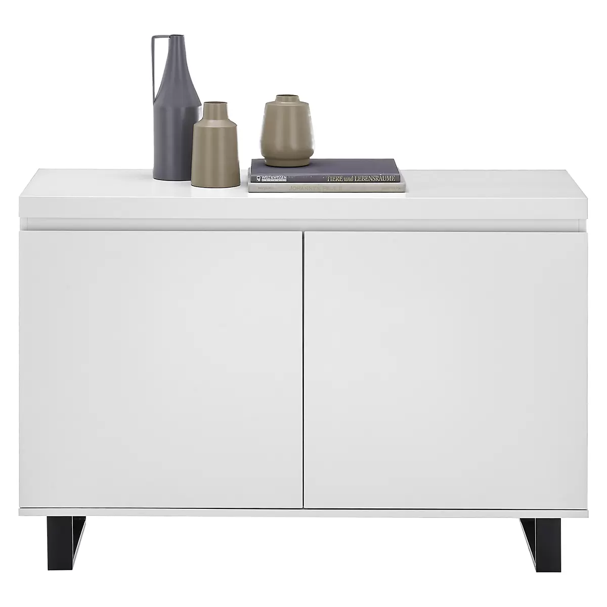 Kommode Austin schwarz,weiss