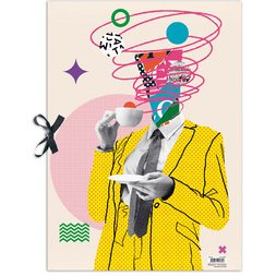Pochette de rangement à dessins 'Pop art'