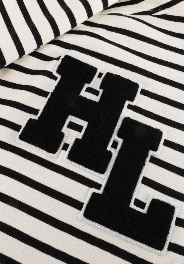 multi haute l'amitié truien/vesten stripe application sweat