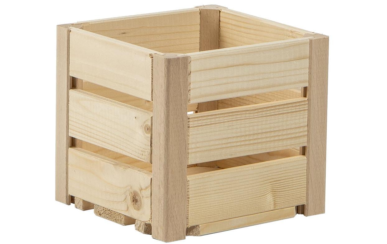 Holzharasse B 17.5 x 17.5 cm schweizer HolzHarasse aus schweizer Holz
