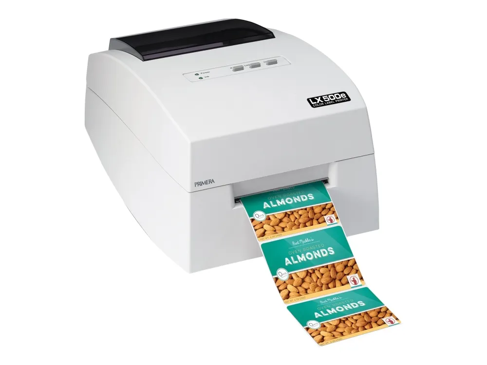 Primera LX500e - Etiketprinter - farve - blækprinter - Rulle (10,8 cm) - 4800 x 1200 dpi - USB - skærer