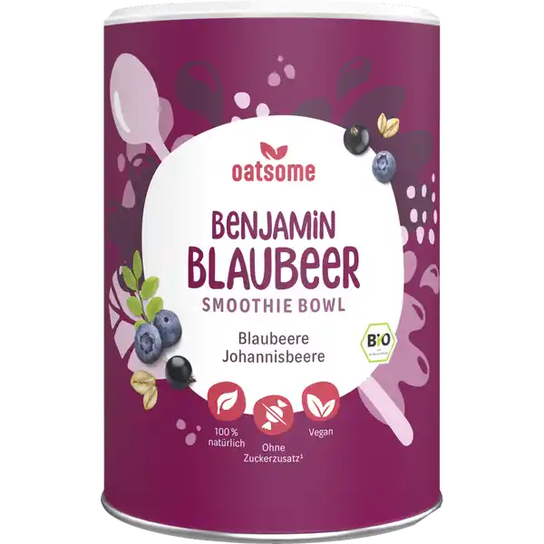 Bio Smoothie Bowl Benjamin Blaubeer
