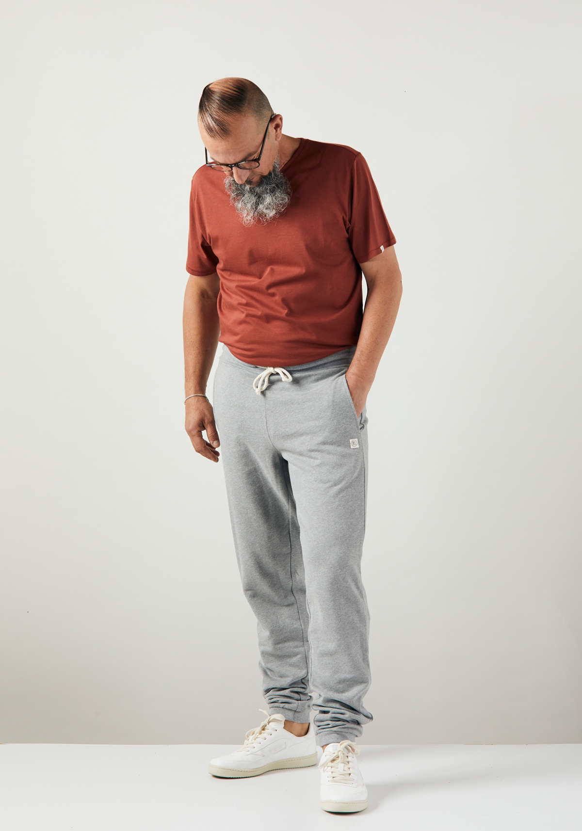 WE ARE ZRCL Trainerhose Trainer Pant Stone Grey