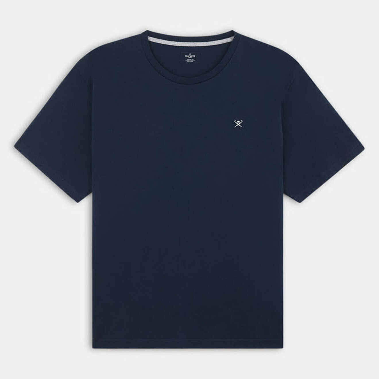 Hackett London T-Shirt Uni Logo bleu foncé
