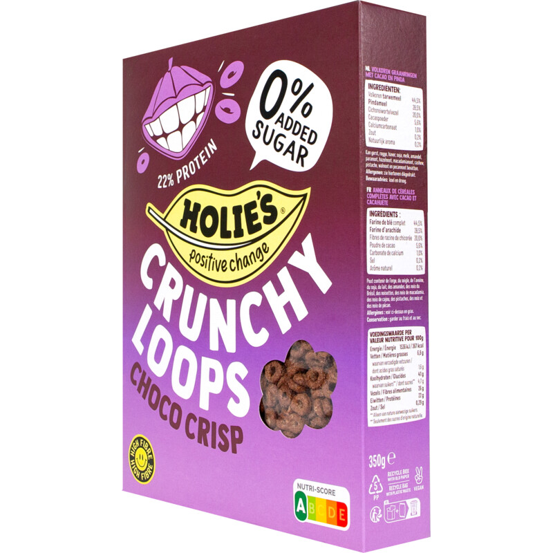 Holie's Crunchy loops choco crisp