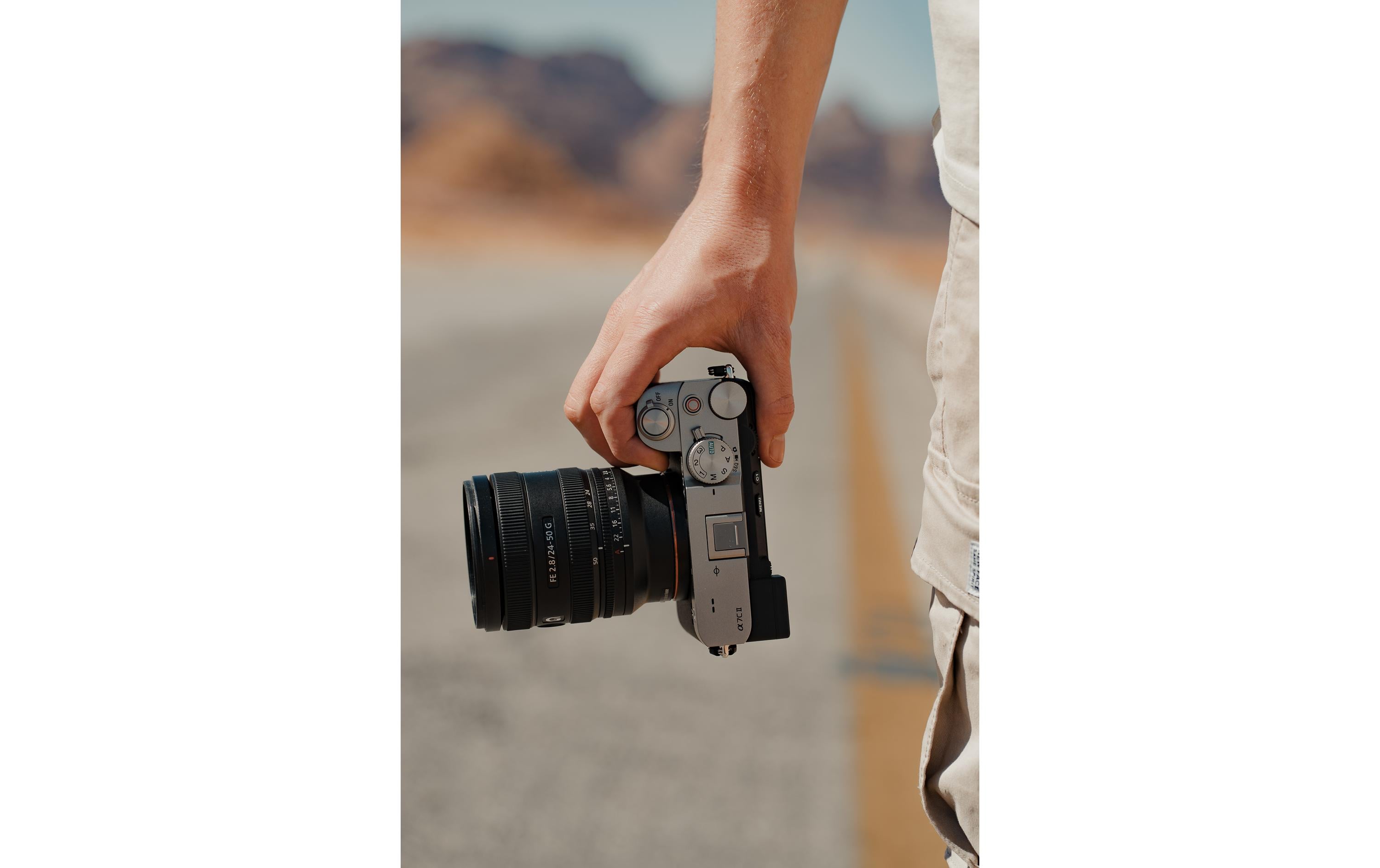 Zoomobjektiv FE 24-50 mm F/2.8 G Sony E-Mount<br>Der ideale Standard-Zoom für alltägliche Kunstwerke