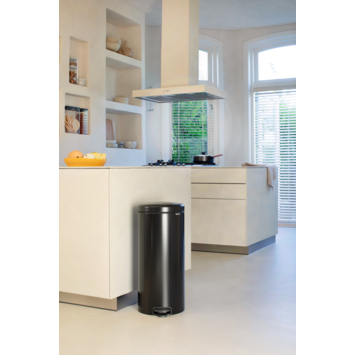 Brabantia pedaalemmer NewIcon 30L Mat Zwart