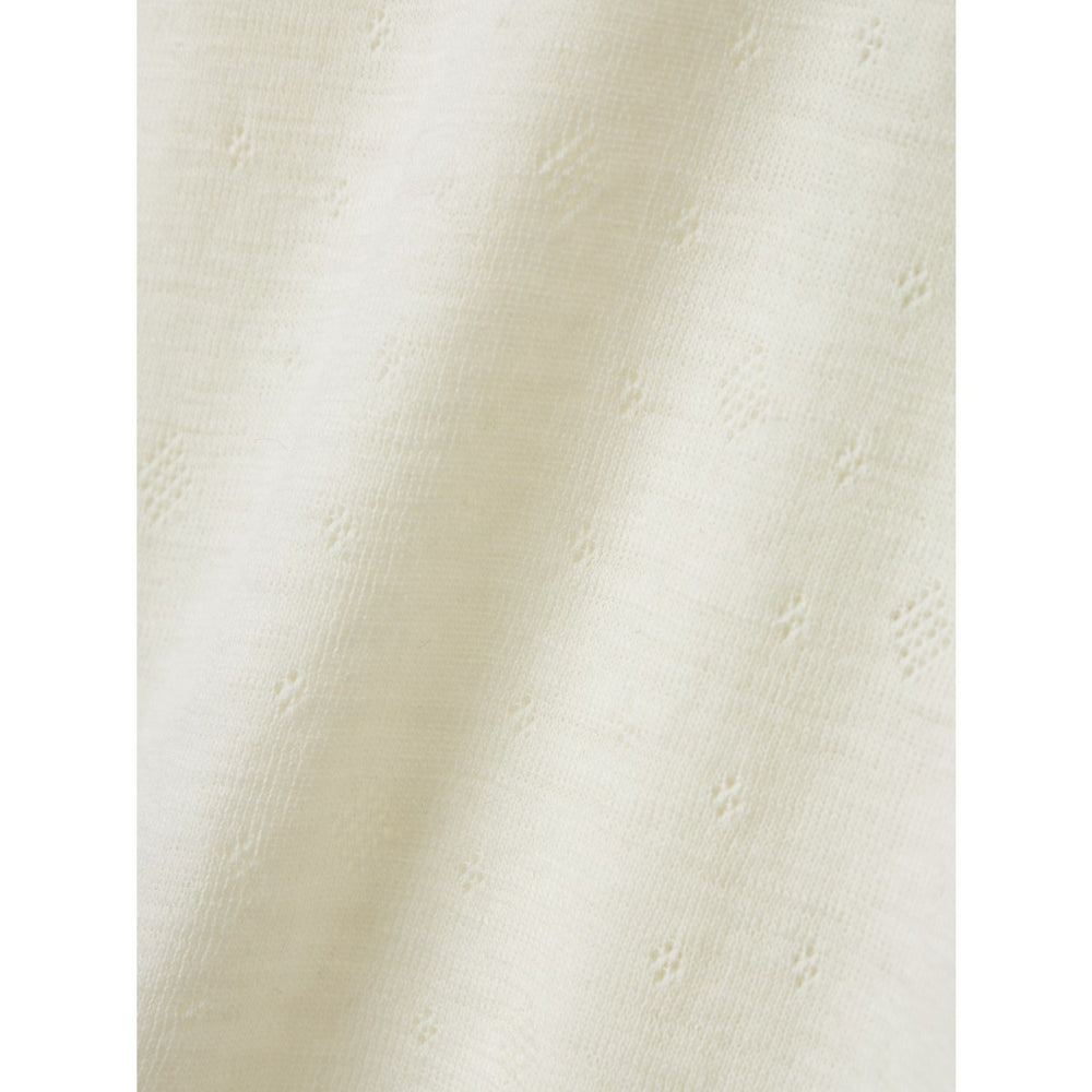 Køb Name It Snow White Wang Uld Needle Bluse Med Krave