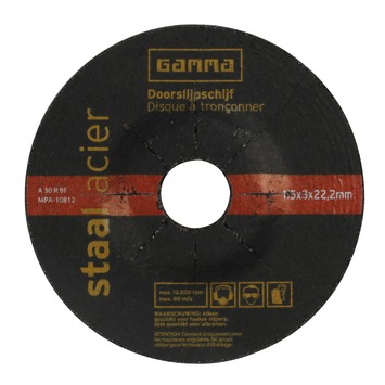 GAMMA doorslijpschijf 115mm 3mm staal