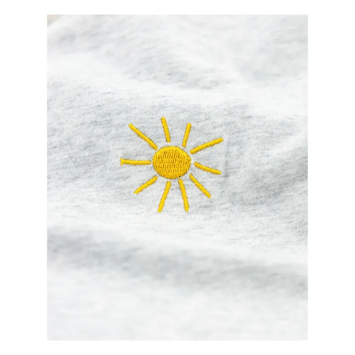 AO76 T-shirt Bo Sun Coton Bio | Gris chiné