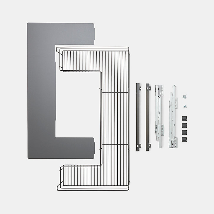 Etagère coulissante pour meuble sous évier GoodHome Pebre 100 cm