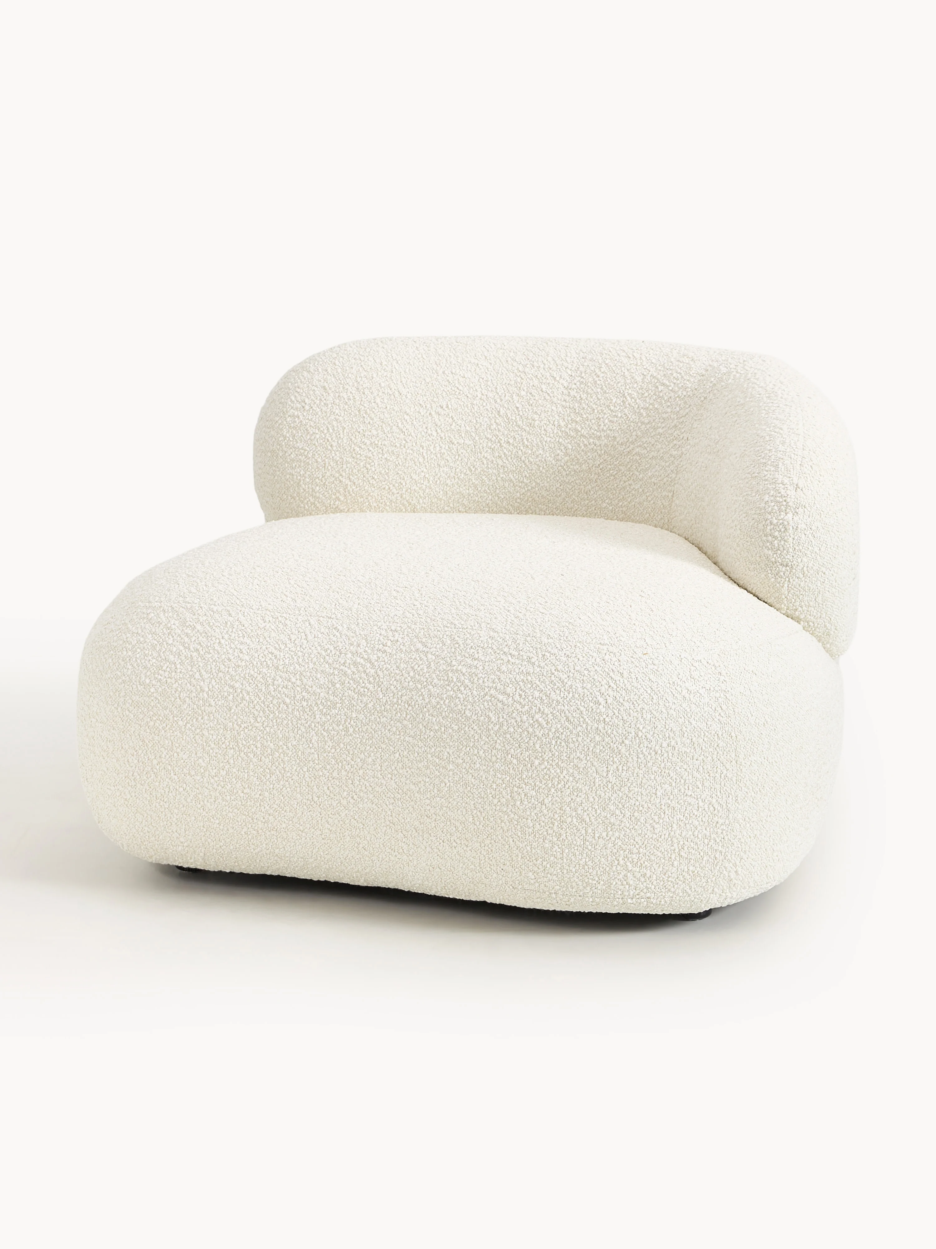Bouclé loungefauteuil Alba