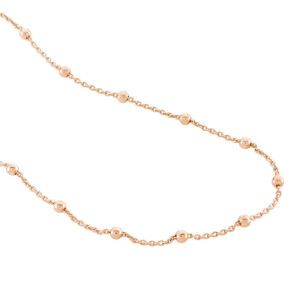 Collier Elea Argent Rose