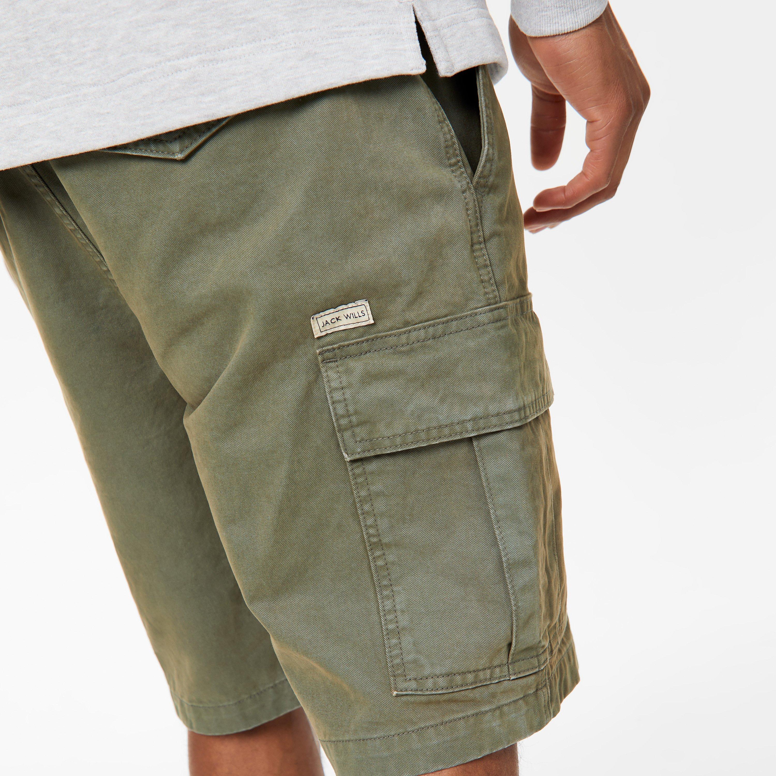 Jack Wills JW Twill Cargo Shorts