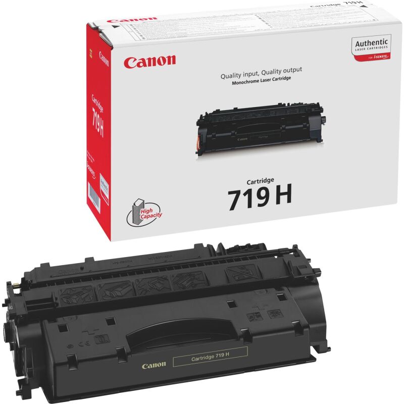 Toner Canon CRG 719H haute capacité noir pour imprimante laser