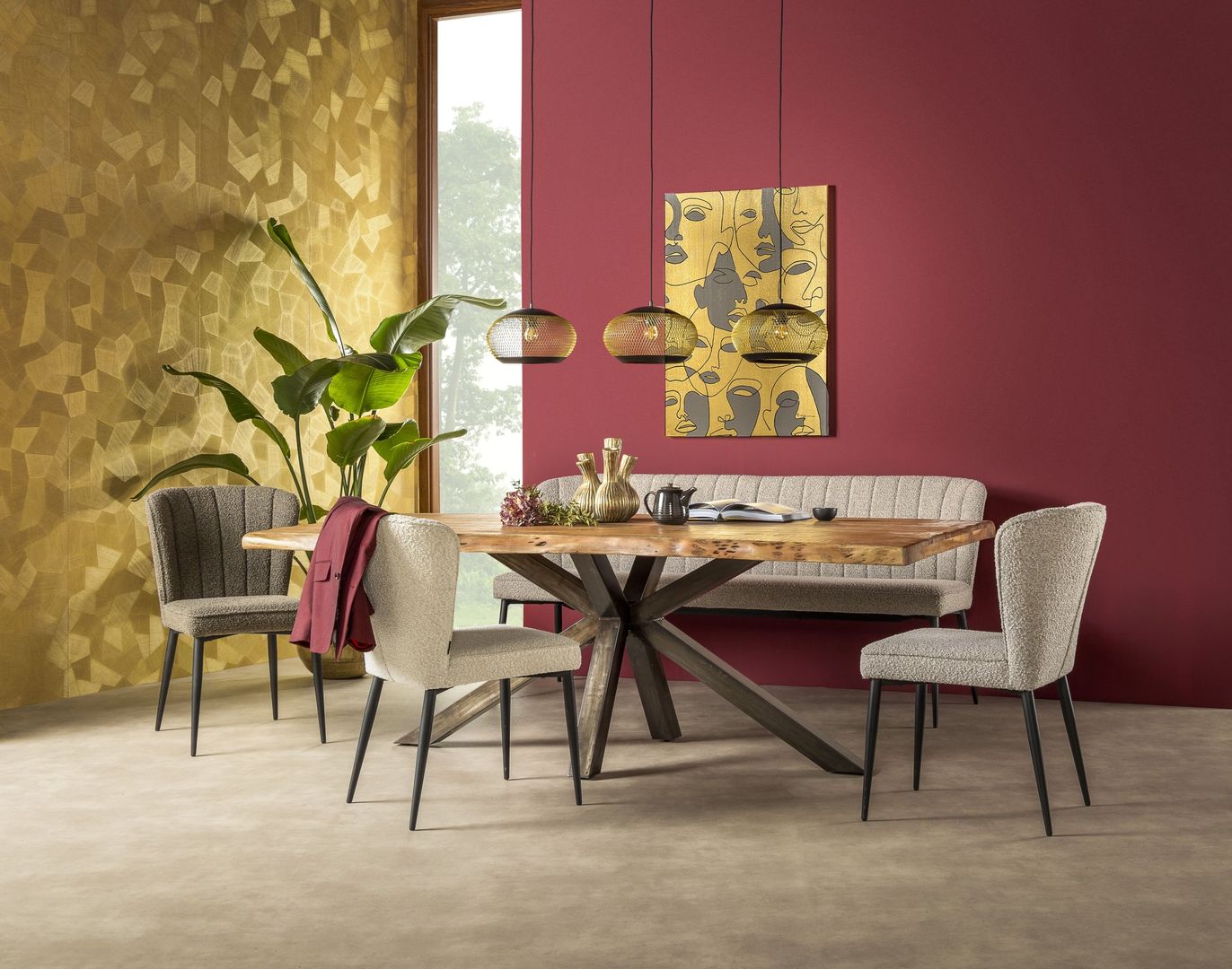 Feelings Wonen Fourty Eetkamerbank
