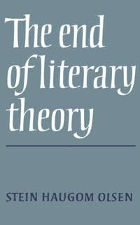 The End of Literary Theory