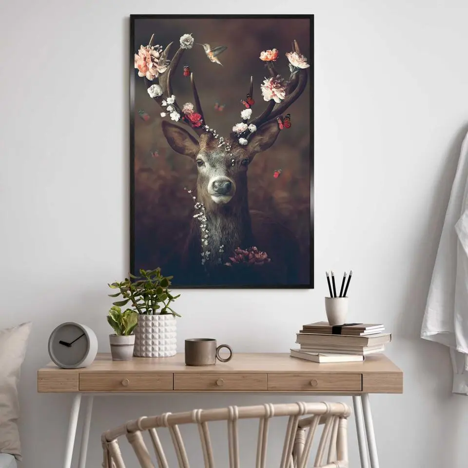Wissellijst eco Poster - 61x91,5cm - Zwart
