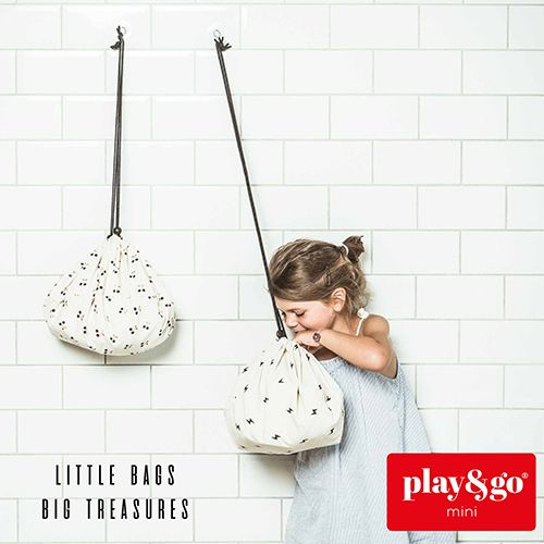 play&go opbergzak noomad mini - cherry