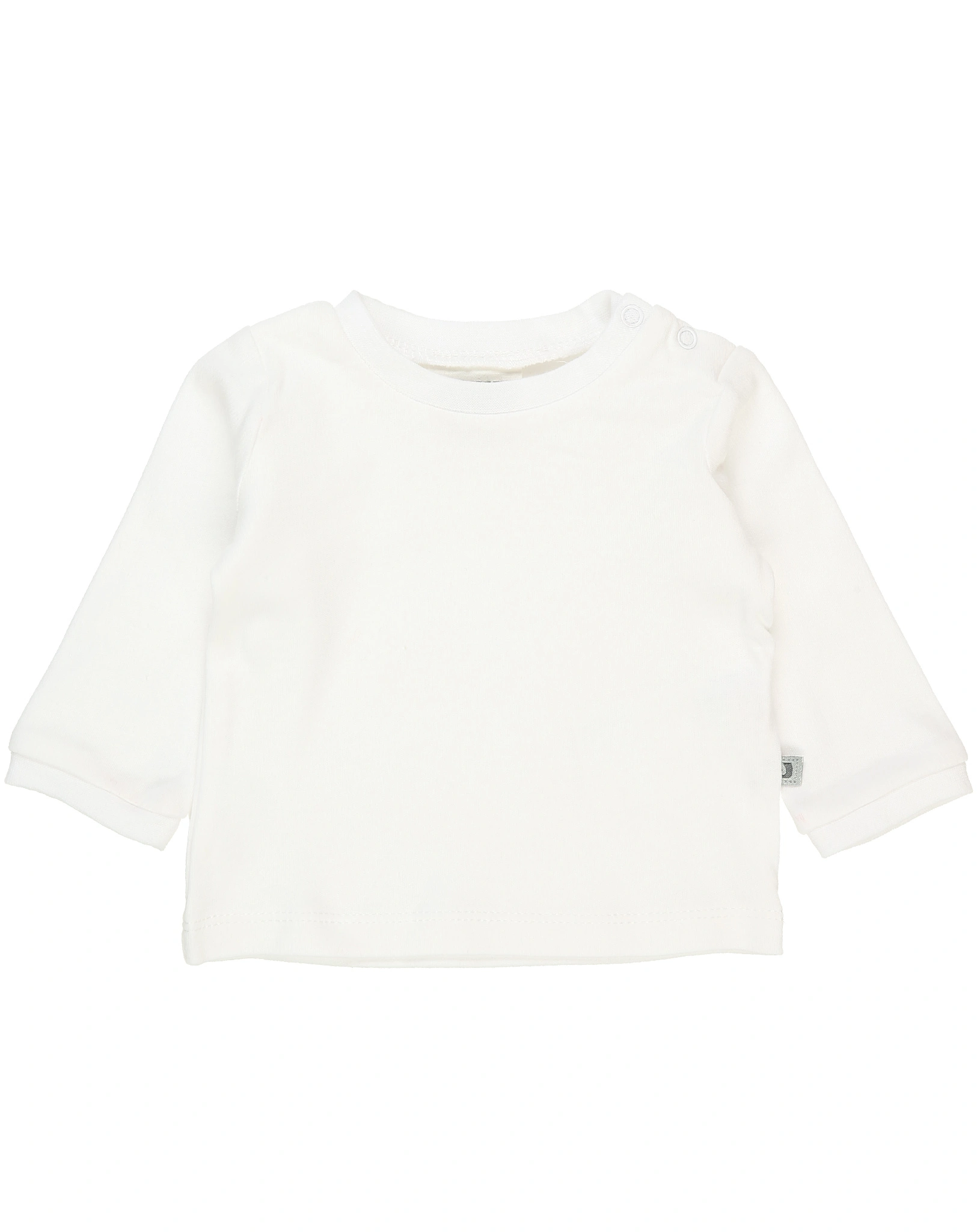 Nicki-Strampler BASIC LINE - LITTLE BEAR mit Langarmshirt in hellblau/weiß