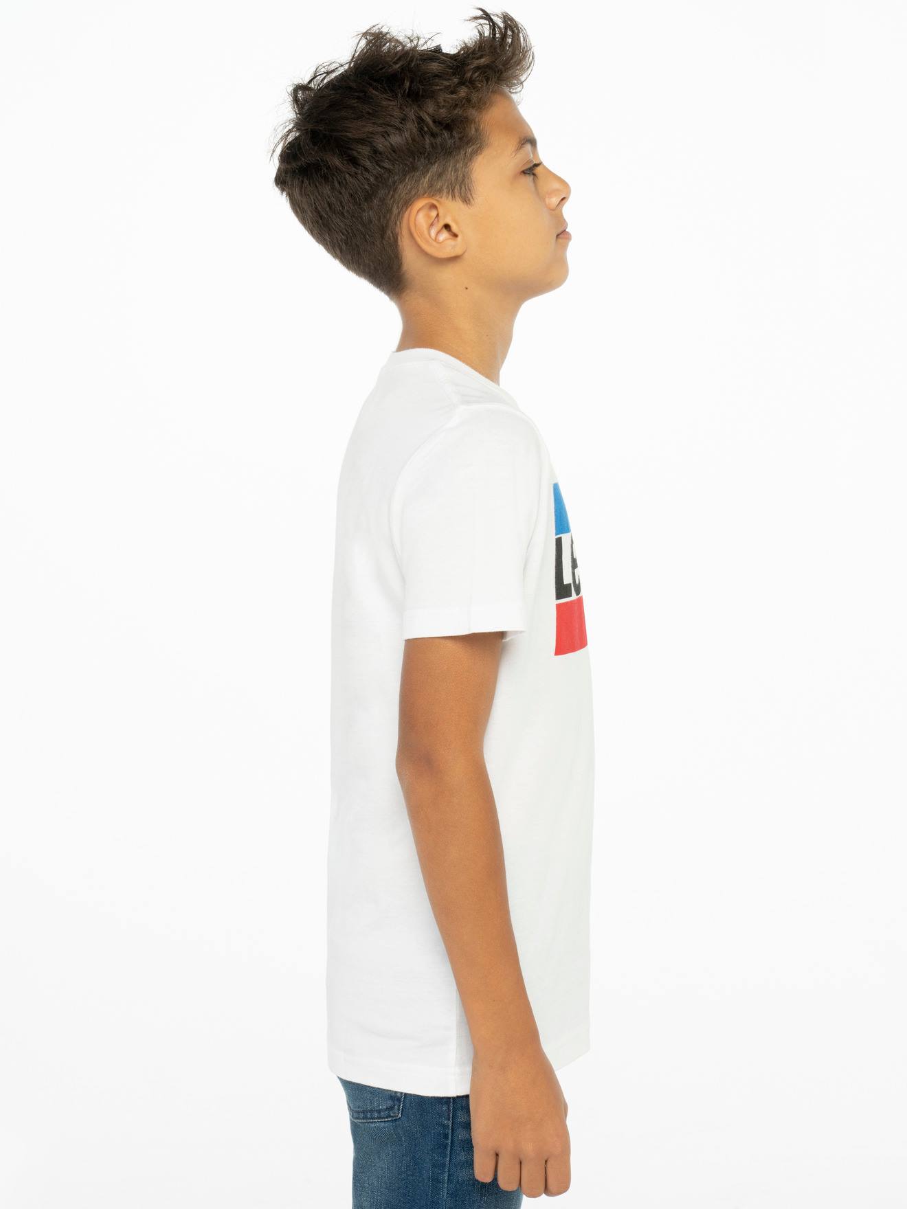 Camiseta esportiva com o logotipo branco da Levi's®