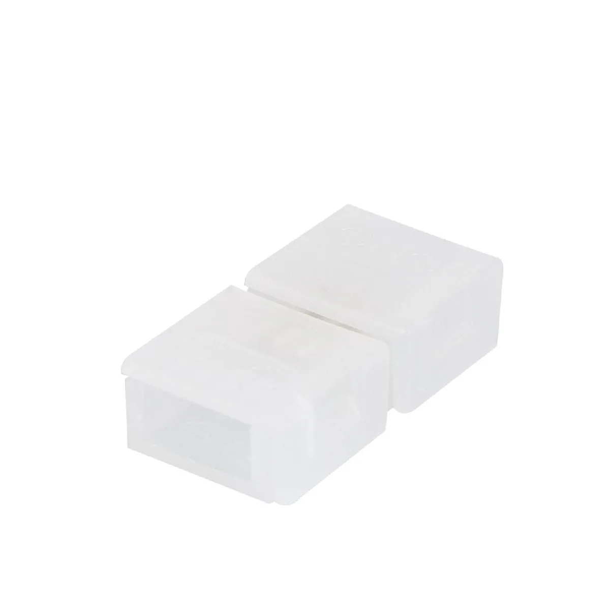Ledkia Connecteur de Jonction Ruban LED 220V Transparent