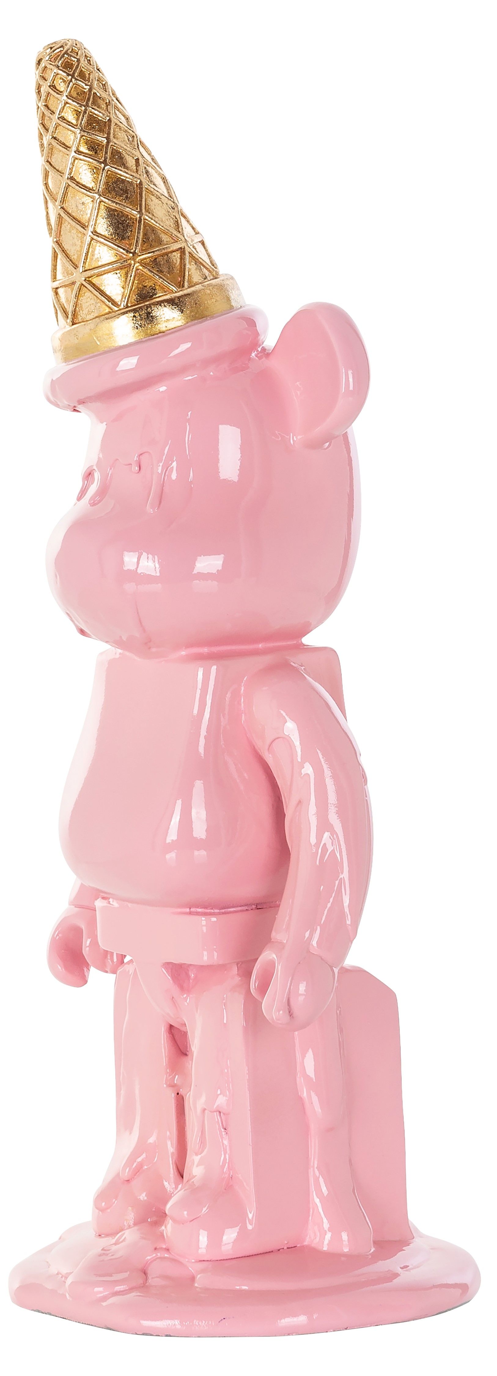 Beeld 211343 roze Icebear B16 x D14.5 x H40 cm