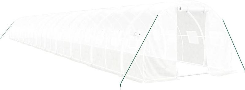 Tuinkas - Ruim - Polyetheen - Staal Frame - UV Bestendig