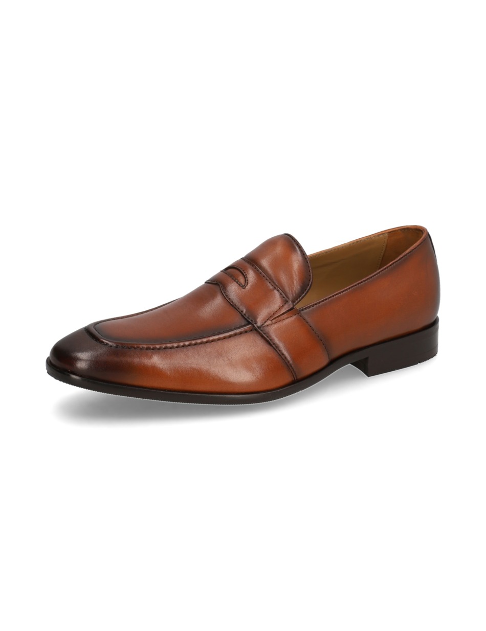Glattleder Slipper
