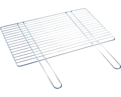 Buschbeck Grillrooster Ovenrooster Ovenrooster Grillrooster Grillrooster voor Barbecue Haard 54 x 34 cm Staal Zilver
