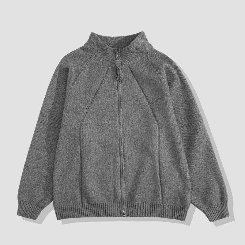 Real Boy - Cardigan met opstaande kraag en rits