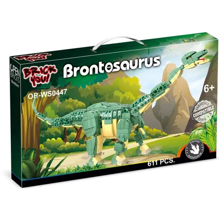 Open Bricks Brontosaurus