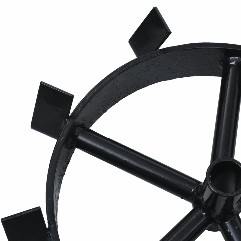 Roues métalliques pour cultivateur à essence 6,5 ch 2 pcs