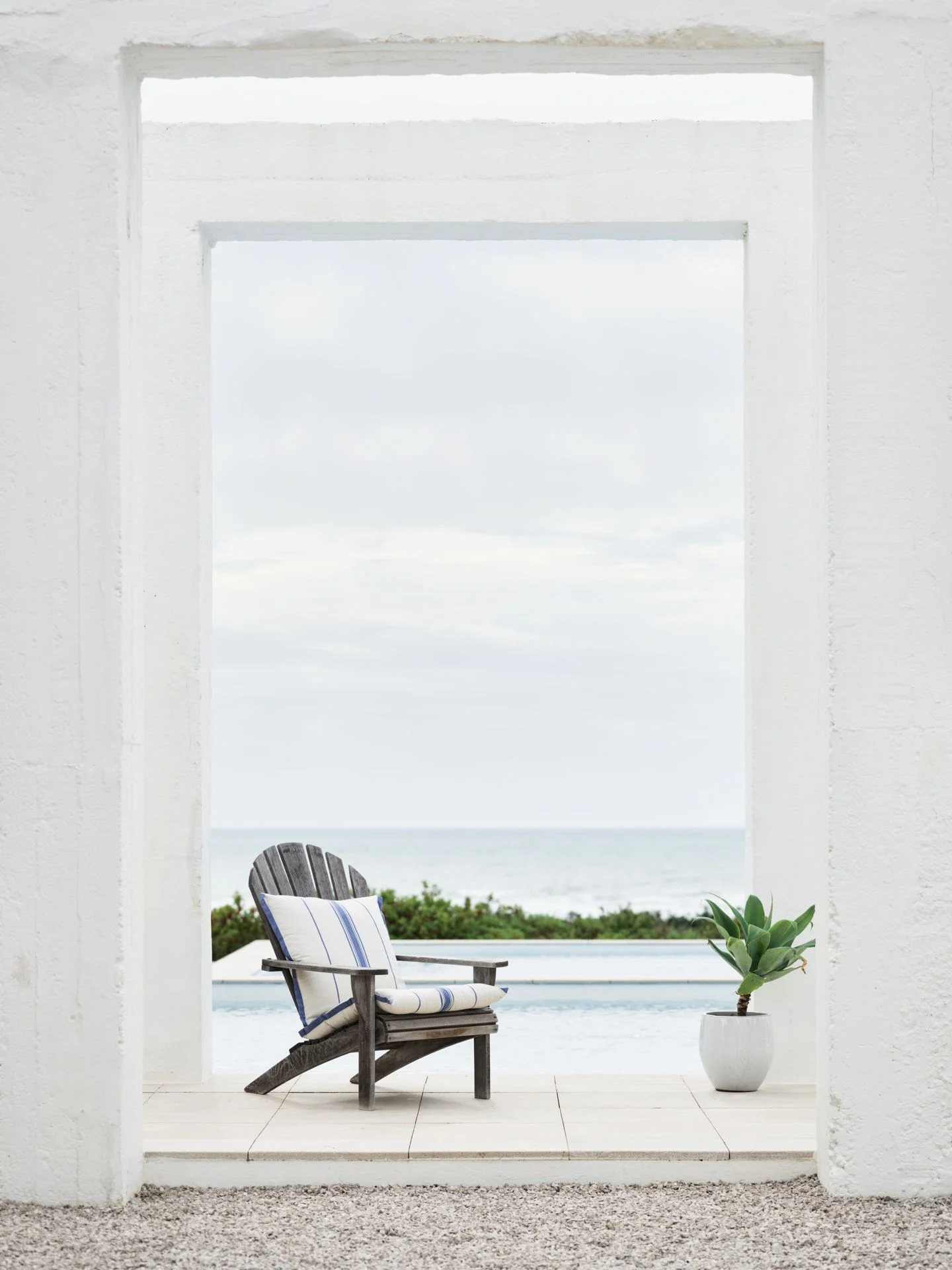 Krukke offwhite - 30x30x30 cm