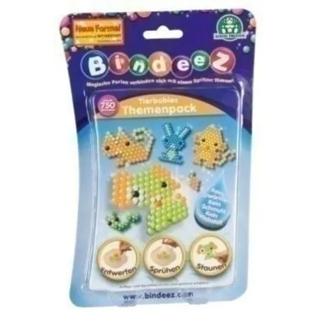 Giochi Preziosi Bindeez Motiv Nachfüllpack mit 750 Perlen, 3-fach sortiert