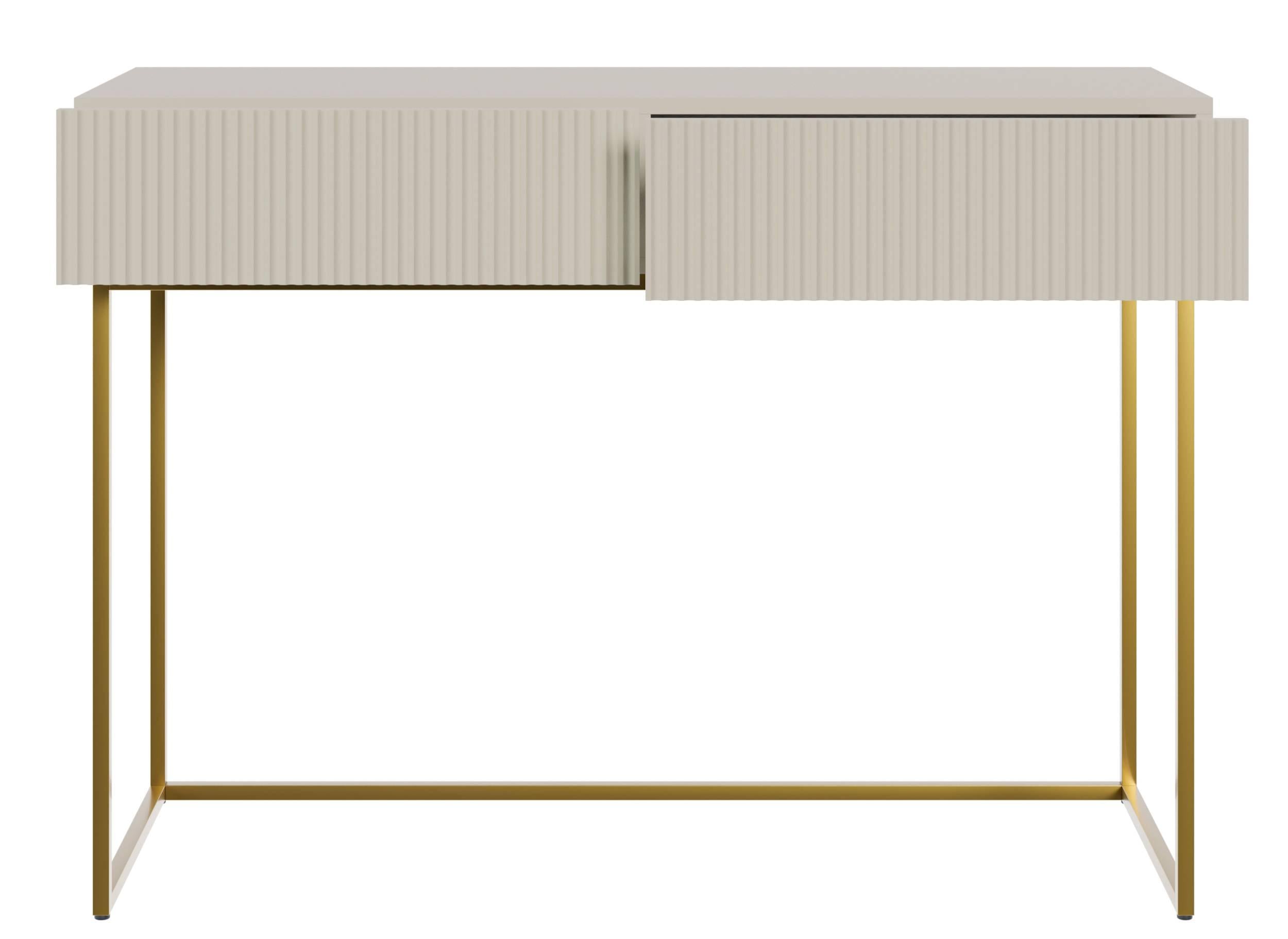 NADUVI Collection Vesper Kaptafel - Greige / Goud