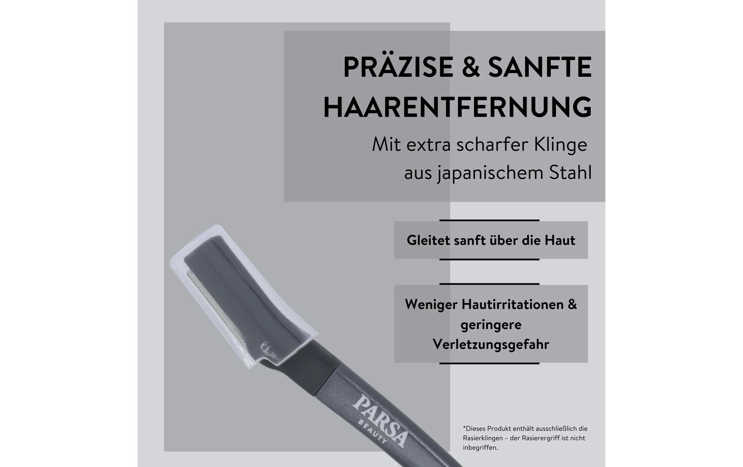 Ersatzklinge Augenbrauenrasierer Skin IDEinfach austauschen und weiterstylen