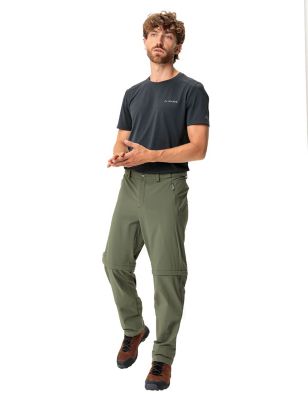 VaudeFarley Stretch T-Zip Pants III - grün