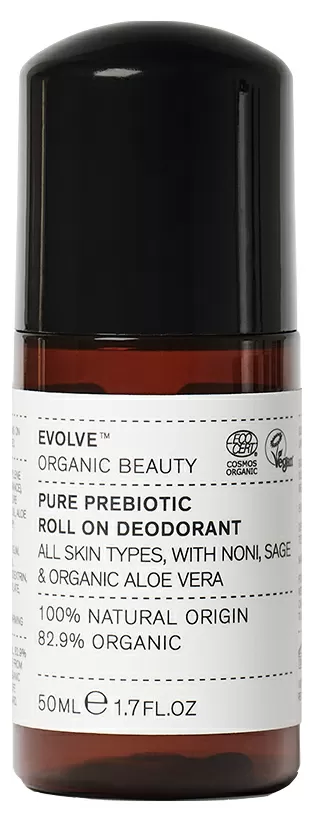 Evolve Pure Prebiotic Roll On Deodorant - 50 ml.