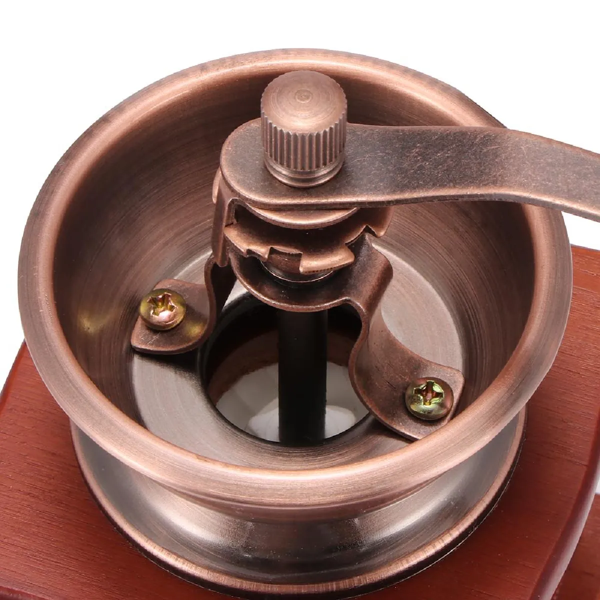 Universal Moulin à café en bois rétro - Brun