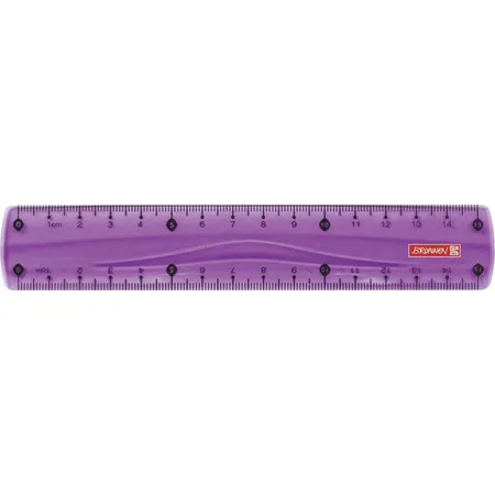 BRUNNEN Lineal Colour Code, purple, 15cm