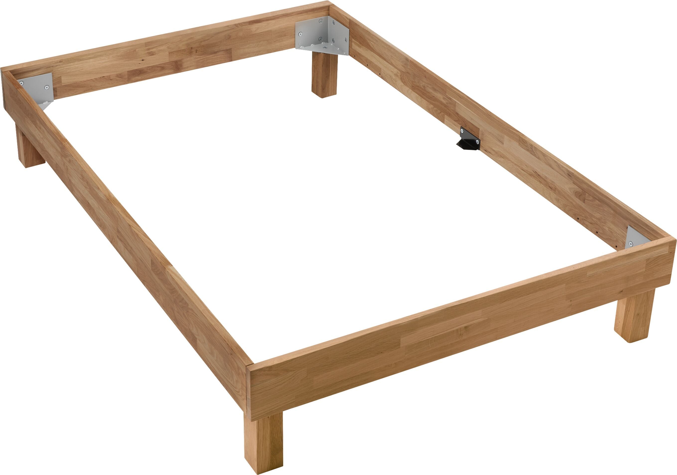 CARA Bett - Eiche / B: 120.0 cm x T: 200.0 cm