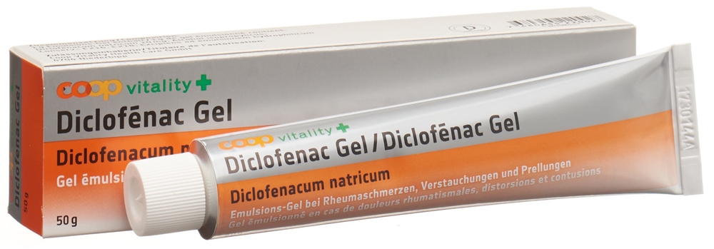 Coop Vitality Diclofenac Gel 10 mg/g Tb 50 g