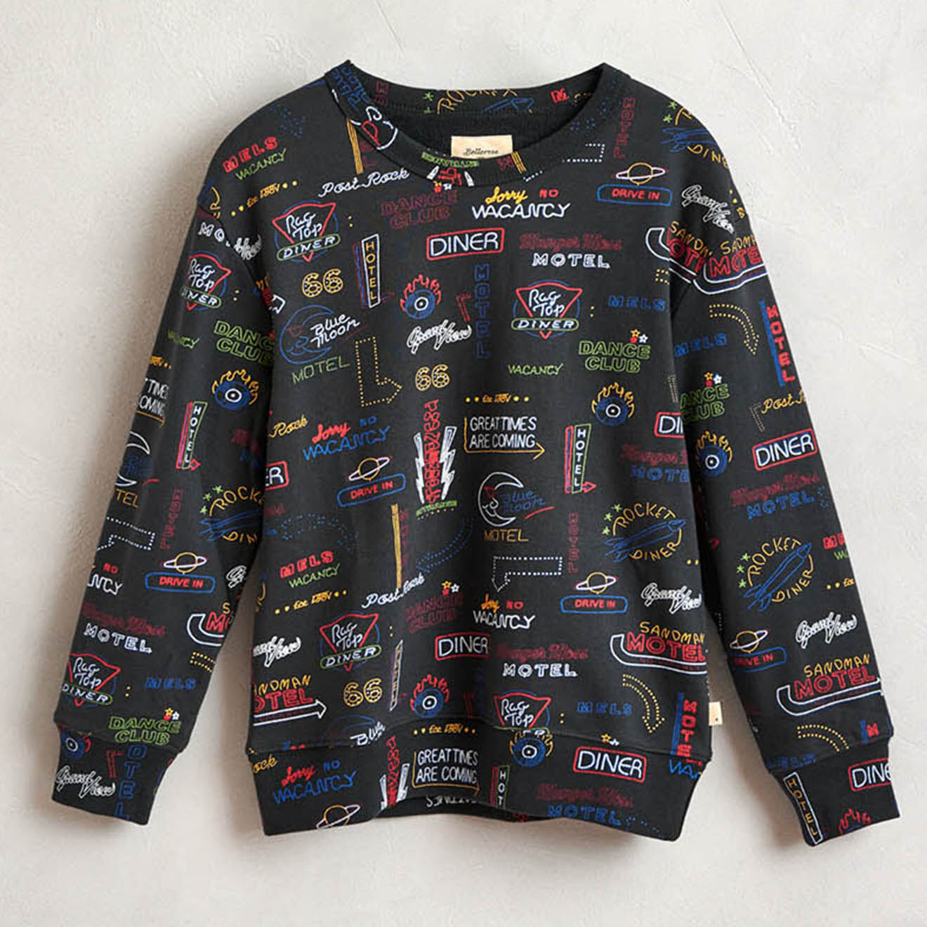 Bellerose Sweat Binch en Coton organique marine