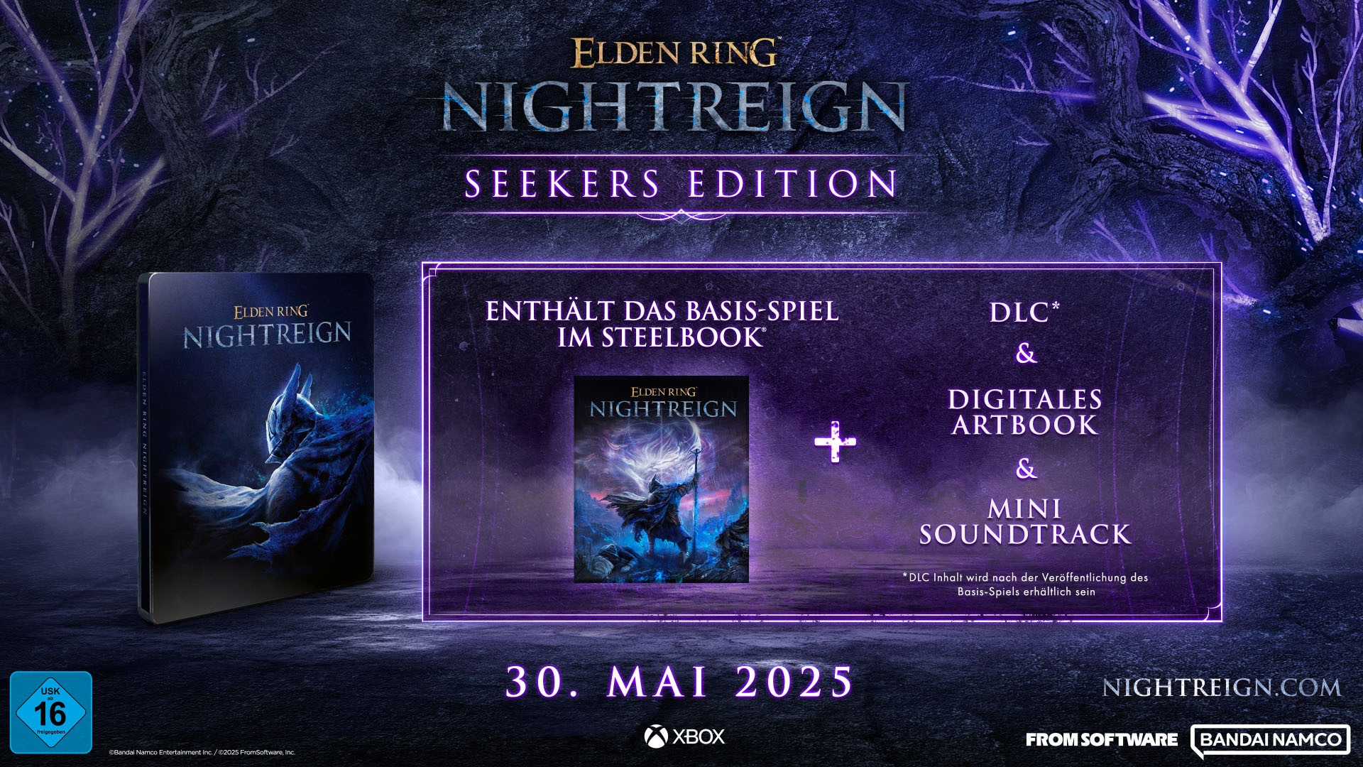 BANDAI NAMCO Spielesoftware »Elden Ring Nightreign Seekers Edition« Xbox Series X