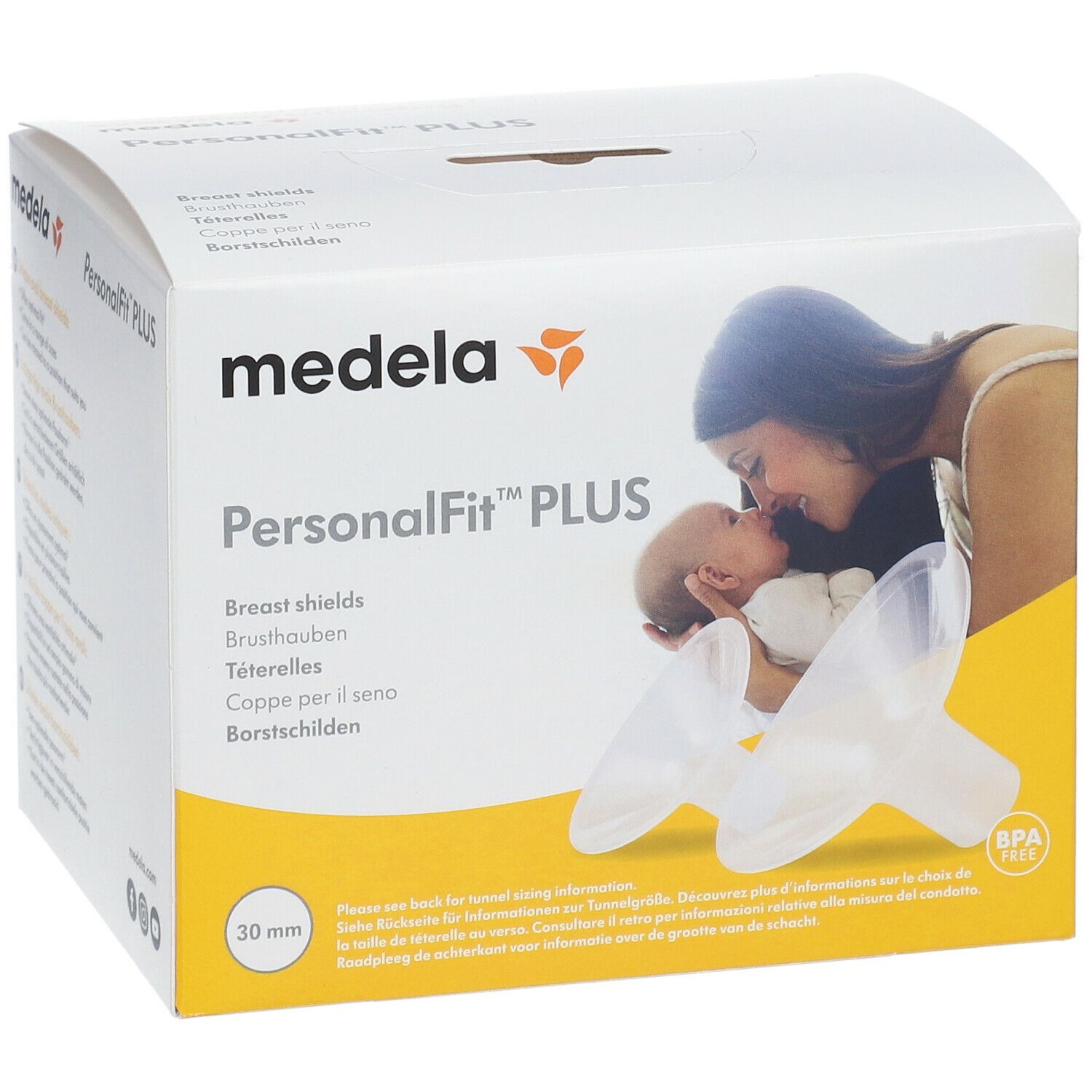 medela PersonalFit™  PLUS Brusthaube 2 St., Gr. XL 30 mm